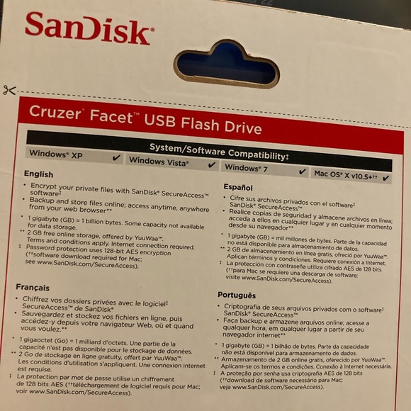 Cord Organizers 8GB flash drive usb cable - Picture 2 of 4